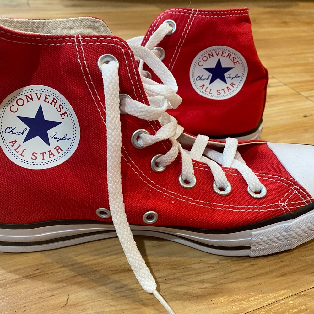 Converse All Star - Red - size 5.5 (never used)